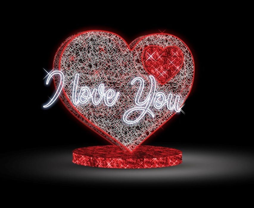 Figura "I LOVE YOU" CR19/01